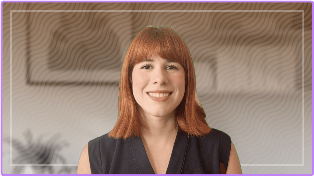 Presenter with custom background